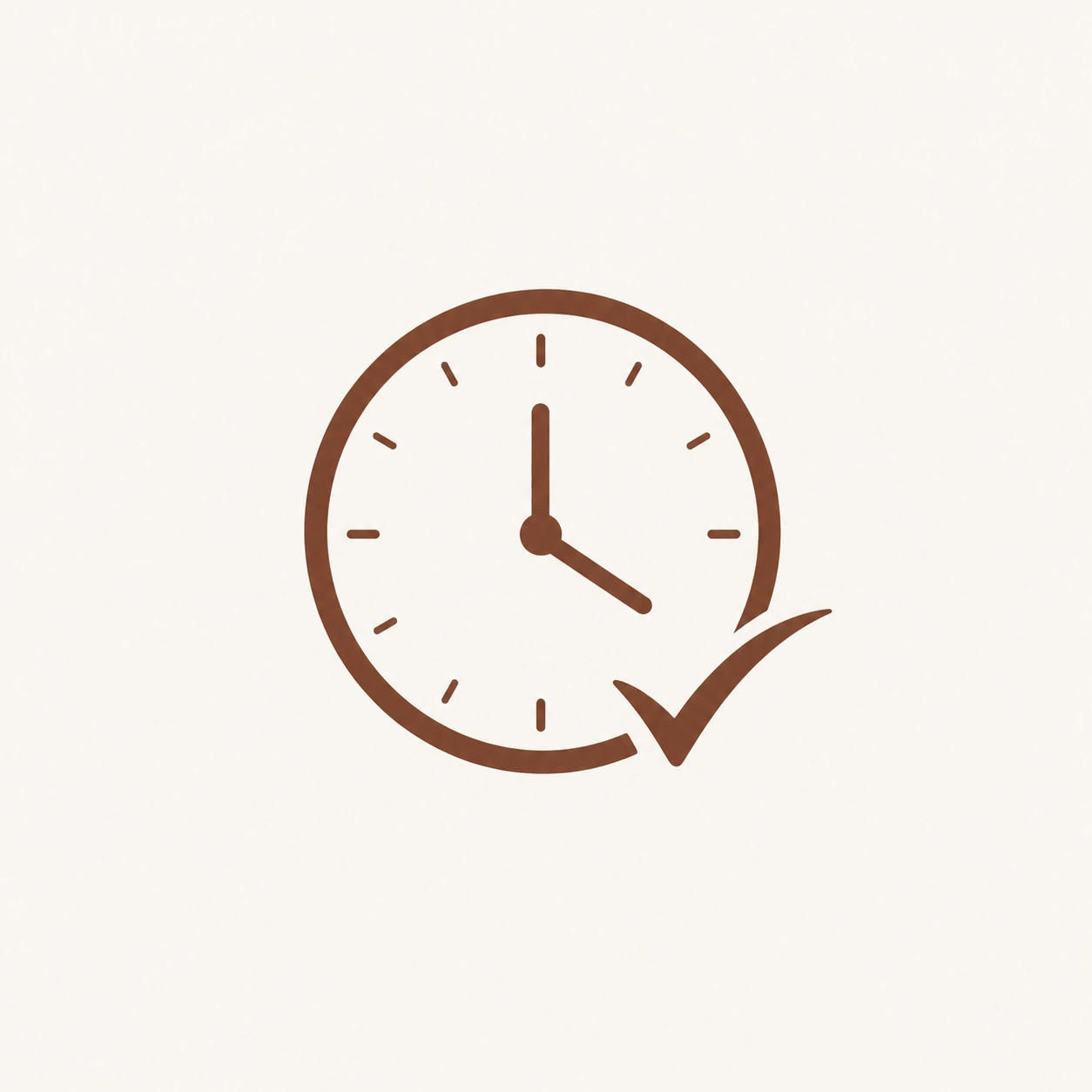 Icône horloge